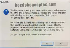 Tổng hợp những lỗi thường gặp trong Sketchup và cách khắc phục Tổng Hợp Những Lỗi Thường Gặp Trong Sketchup Và Cách Khắc Phục