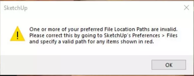 Tổng hợp những lỗi thường gặp trong Sketchup và cách khắc phục Tổng Hợp Những Lỗi Thường Gặp Trong Sketchup Và Cách Khắc Phục