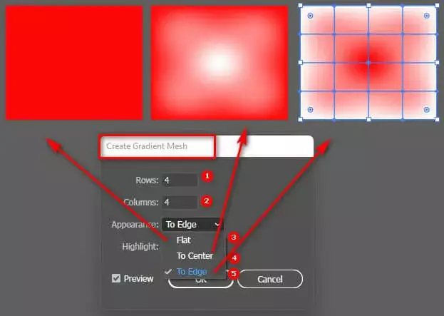 Hướng dẫn sử dụng công cụ Mesh Tool Illustrator Mesh Tool Illustrator