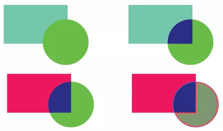 Cách sử dụng bộ công cụ Shape Builder Tool illustrator Công Cụ Live Paint Selection Tool