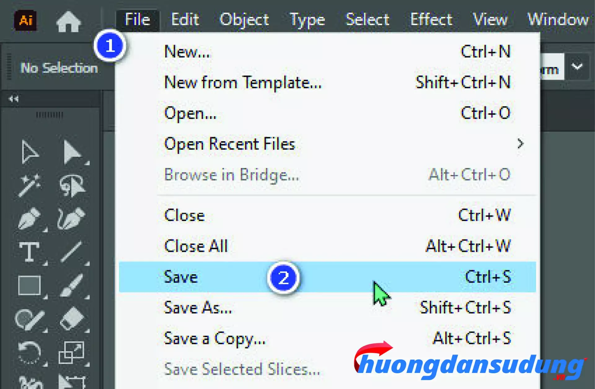 Cách lưu file trên Illustrator mới nhất Cách Lưu File Trên Illustrator