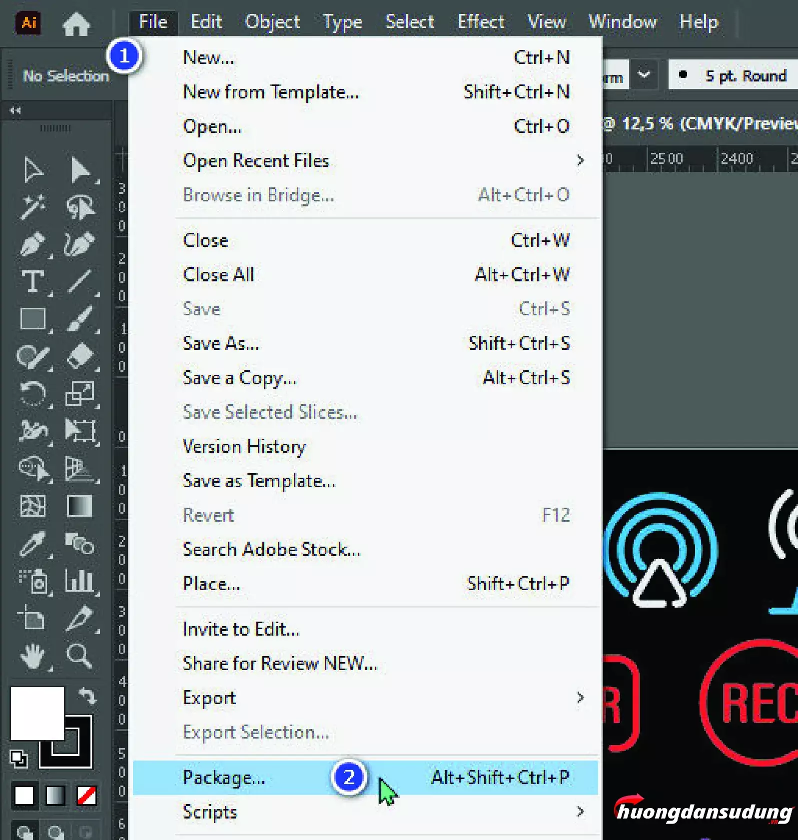 Cách lưu file trên Illustrator mới nhất Cách Đóng Gói File Trên Illustrator