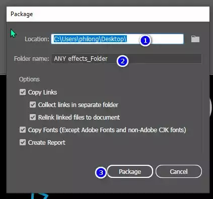 Cách lưu file trên Illustrator mới nhất Cách Đóng Gói File Trên Illustrator