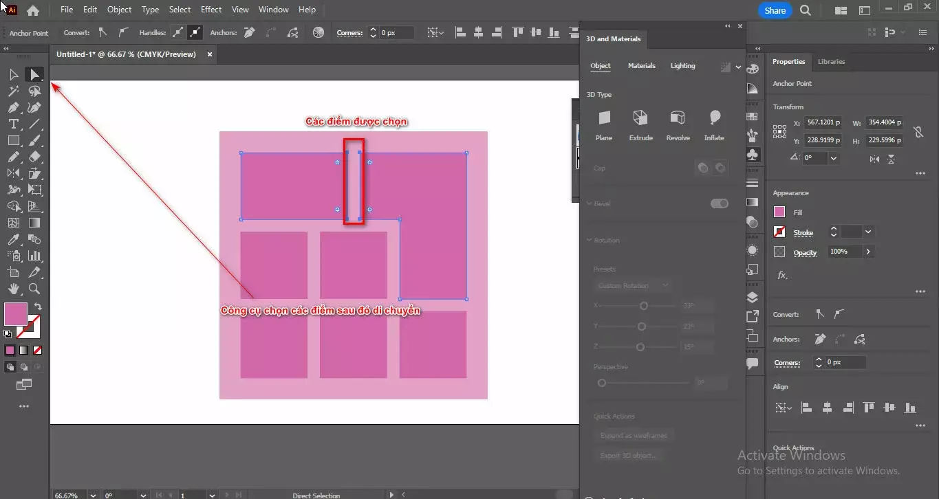 Cách tạo bàn phím 3D trong illustrator Cách Tạo Bàn Phim 3D Trong Illustrator