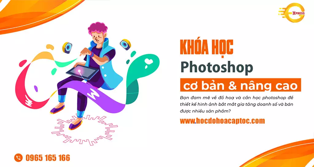Khoá học photoshop cấp tốc Khoá Học Photoshop Cấp Tốc