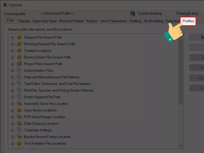 Các cách khôi phục Autocad về mặc định hết bị lỗi Các Cách Khôi Phục Autocad Về Mặc Định Hết Bị Lỗi