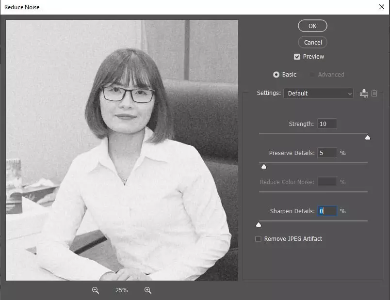 Học photoshop cách làm nét ảnh trong photoshop Cách Khử Nhiễu Ảnh