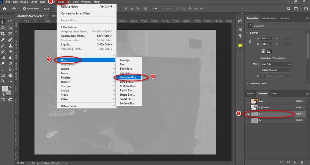 Học photoshop cách làm nét ảnh trong photoshop Cách Khử Nhiễu Ảnh