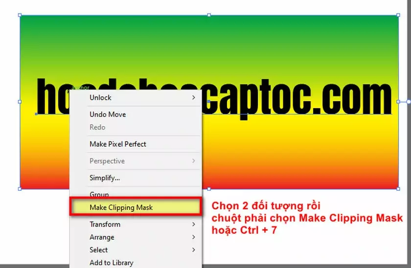 3 cách tạo chữ đẹp màu gradient trong ai 3 Cách Tạo Chữ Đẹp Màu Gradient Trong Ai