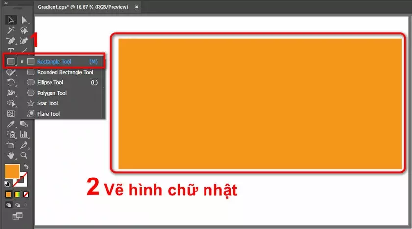 3 cách tạo chữ đẹp màu gradient trong ai 3 Cách Tạo Chữ Đẹp Màu Gradient Trong Ai