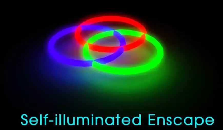 Self-illuminated vật liệu tự phát sáng trong Enscape Self Illuminated 2