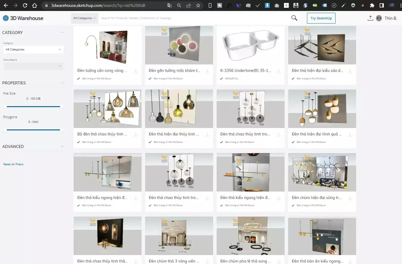 Thư viện sketchup miễn phí tổng hợp đủ các thể loại Thư Viện Sketchup Miễn Phí Tổng Hợp Đủ Các Thể Loại