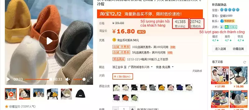 Order taobao nhập hàng giá tại xưởng miễn trung gian Cach Order Taobao