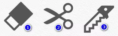 Công cụ Eraser Tool illustrator Cong Cu Eraser Tool Illustrator
