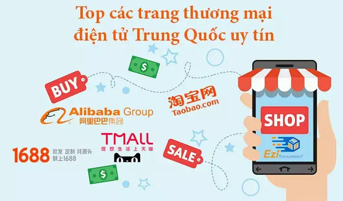 4 cách tìm nguồn hàng Trung Quốc uy tín nhất hiện nay Các Sàn Thương Mại Điện Tử Của Trung Quốc Là Một Nguồn Hàng Đáng Tin Cậy
