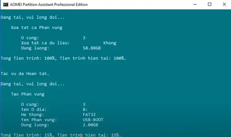Hướng dẫn tạo usb boot chỉ 1 click Usb Boot Anhdv