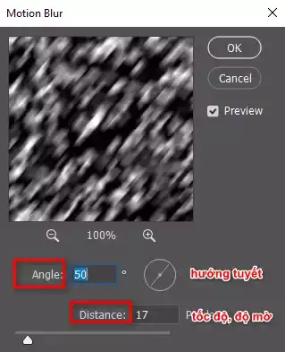 Cách tạo tuyết trong photoshop cực kỳ đơn giản Bước 10.1