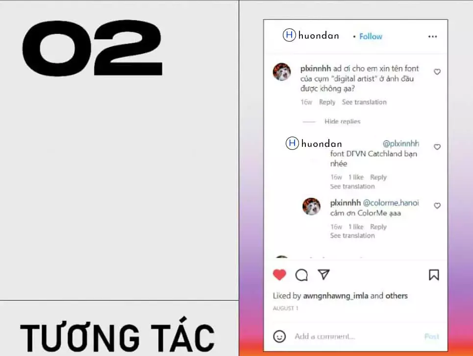 10 tips designer tạo cơ hội từ Instagram Tương Tác Trong Instagram