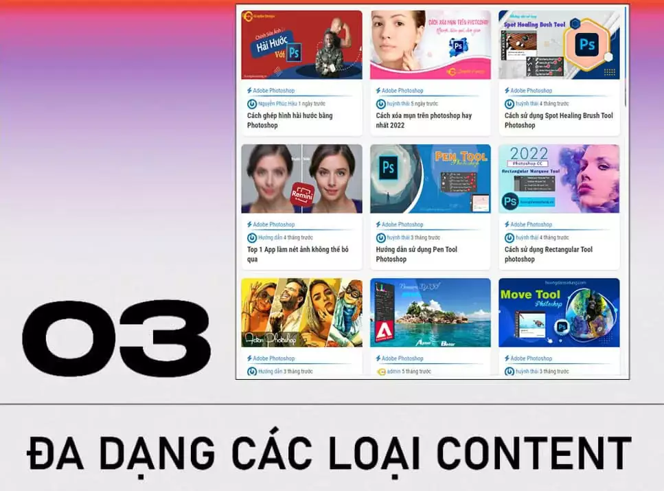 10 tips designer tạo cơ hội từ Instagram Đa Dạng Loại Content Trong Instagram