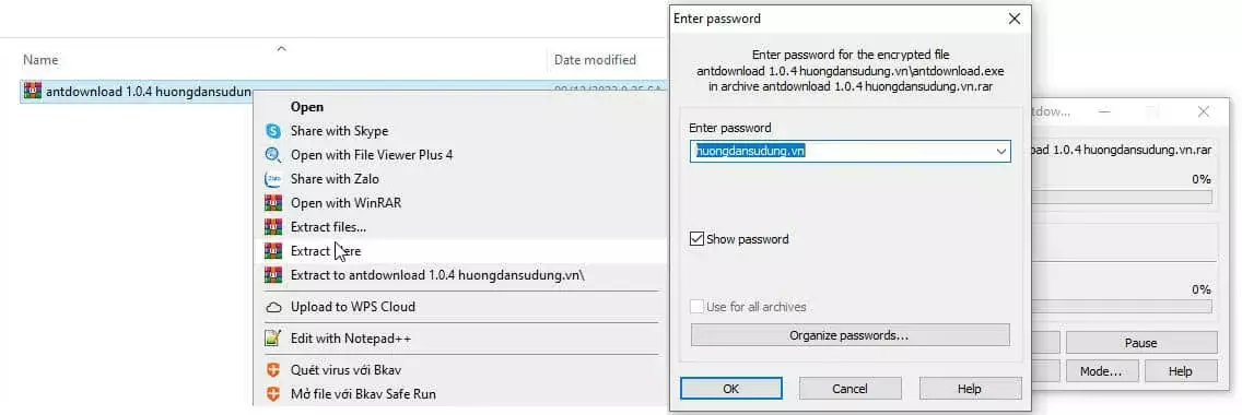 Hướng dẫn tải file trên pan baidu không cần tài khoản Tai File Pan Bai Du