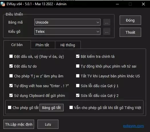EVKEY bộ gõ tiếng việt chuẩn và xịn nhất Evkey Bộ Gõ Tiếng Việt Chuẩn Và Xịn Nhất 2023