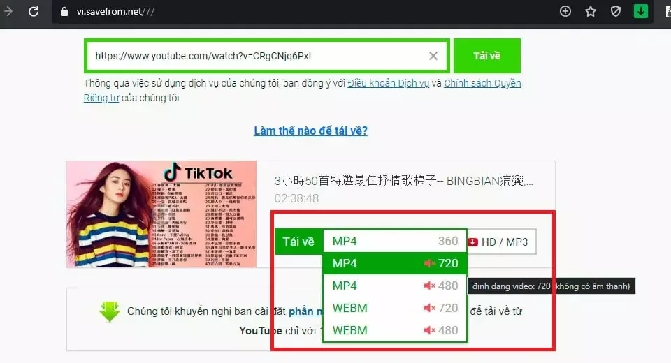 5 Cách Tải Video YouTube chi tiết vô cùng đơn giản và chất lượng nhất Tải Video Youtube Về Bằng Trình Duyệt Web