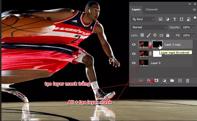 Cách tạo hiệu ứng tan biến trong photoshop Cách Làm Hình Ảnh Bị Tan Biến Trong Photoshop
