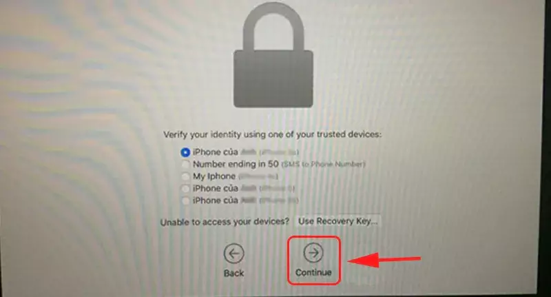 Cách Reset mật khẩu macbook chỉ vài bước Xác Nhận Thông Tin Apple