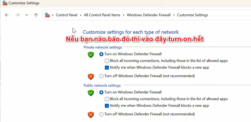 Khắc phục lỗi adobe mở lên báo lỗi Bật Tường Lửa