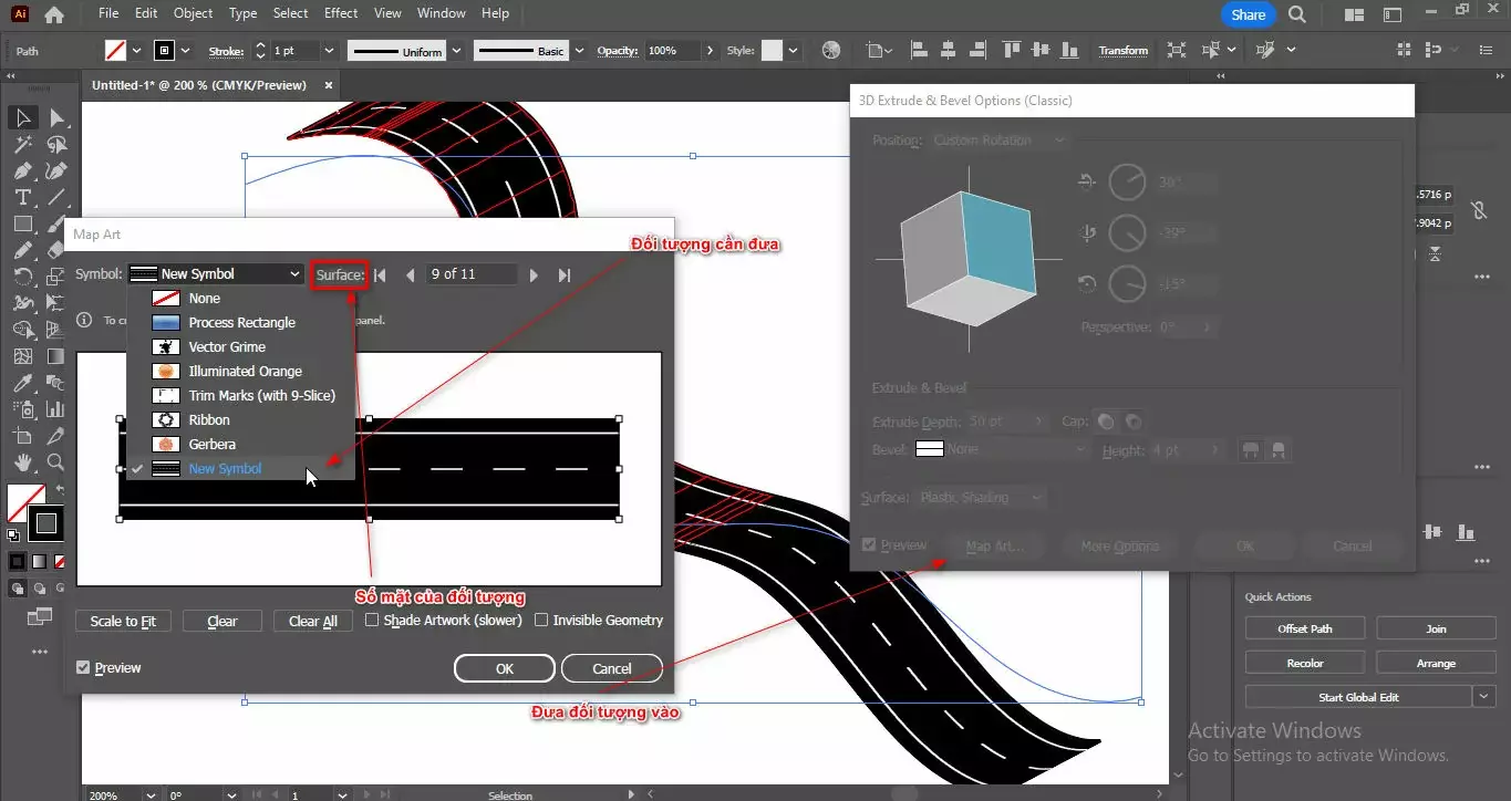 Cách tạo con đường trong illustrator Cách Tạo Con Đường Trong Illustrator