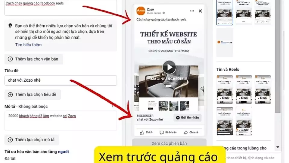Tại sao Ads Facebook là công cụ mà doanh nghiệp nào cũng cần Xem Trước Quảng Cáo