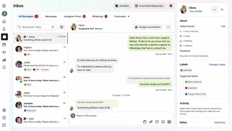 Lợi ích của Business Facebook và cách sử dụng cho hiệu quả Nhắn Tin Với Khách Hàng Thuận Tiện Nhờ Business Facebook