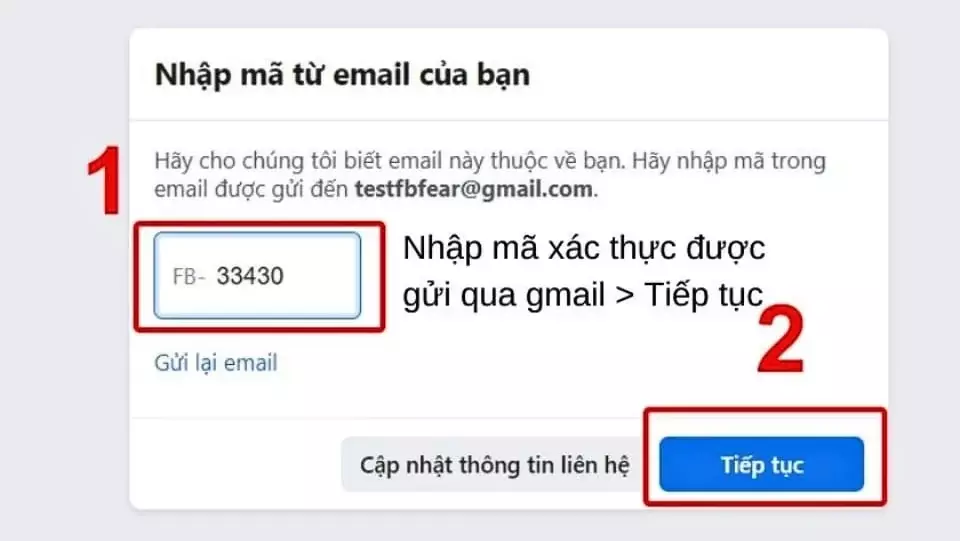 Cách tạo tài khoản Facebook nhanh, đơn giản cho người mới Cần Nhập Mã Xác Thực Được Gửi Qua Email Để Kích Hoạt Nick