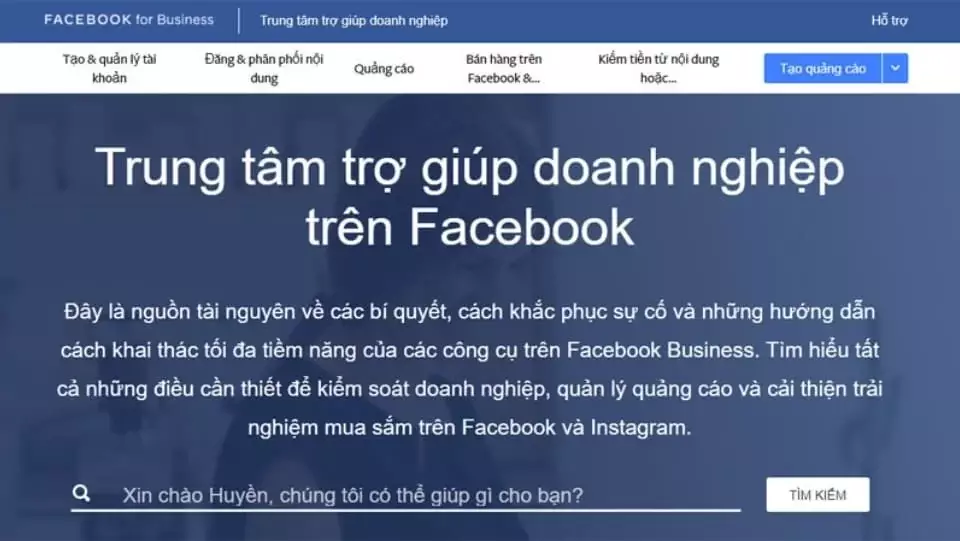 Cách nhờ trung tâm trợ giúp Facebook xử lý các vấn đề liên quan ;Iên Hệ Với Facebook Vào Các Ngày Từ Thứ 2 Đến Thứ 5
