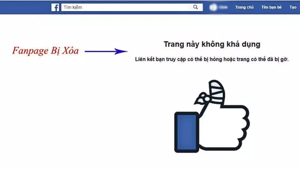 Cách nhờ trung tâm trợ giúp Facebook xử lý các vấn đề liên quan Sự Cố Xảy Ra Với Trang Fanpage