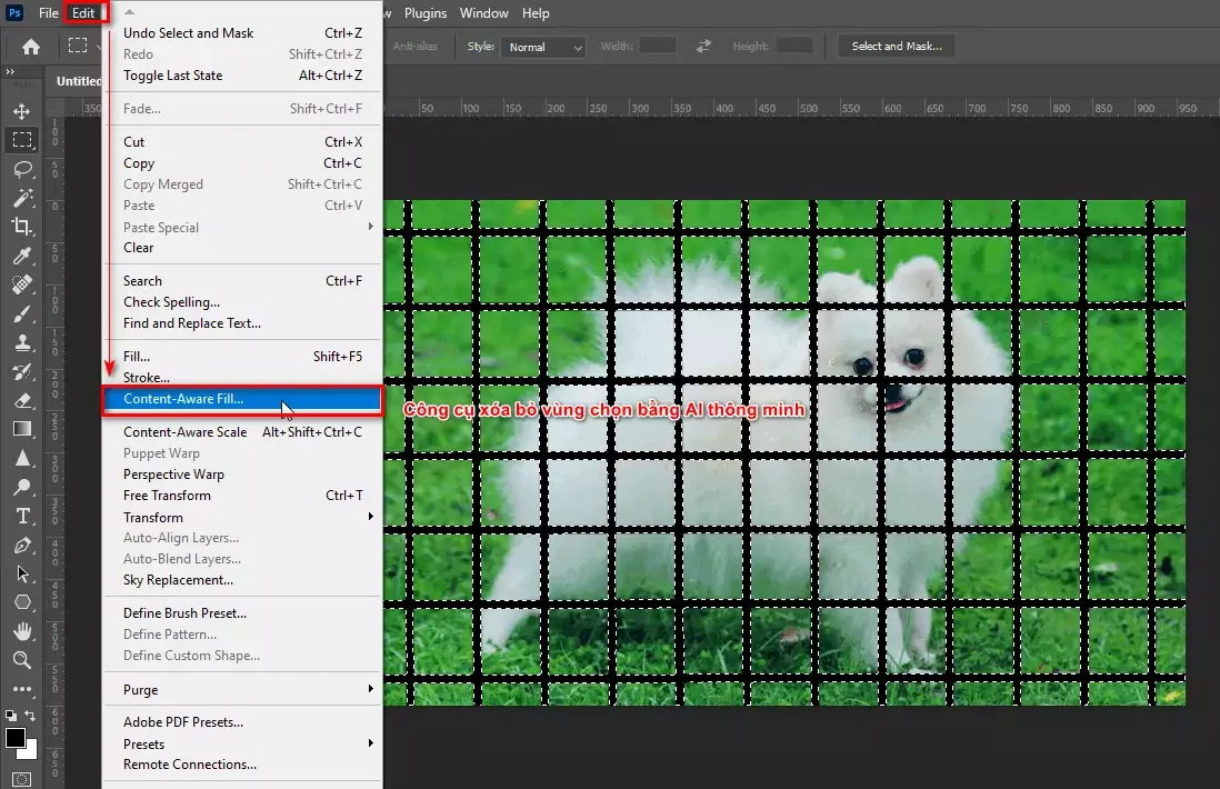 Cách xóa chi tiết thừa trong photoshop Cách Xóa Vật Thể Thừa Trong Photoshop