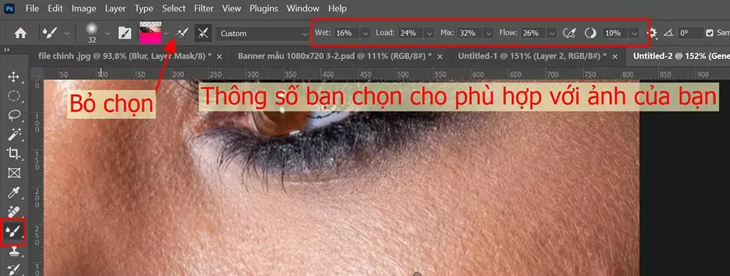 Công thức cách làm mịn da nâng cao trong Photoshop chi tiết Cách Làm Mịn Da Nâng Cao Trong Photoshop Chi Tiết