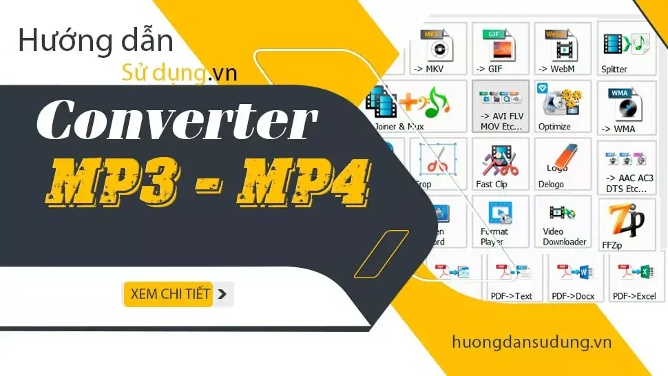 Phần mềm converter mp3 mp4 tốt nhất Công Cụ Chuyển Đổi Mp3 Mp4