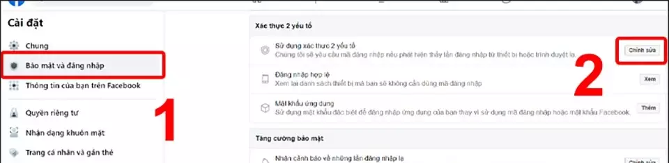 Cách cài bảo mật cho Facebook khỏi lo bị hack Cách Cài Bảo Mật Cho Facebook