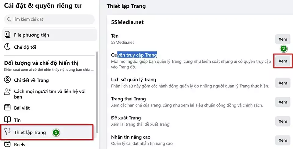 Cách phân quyền quản trị Fanpage Facebook Cách Phân Quyền Quản Trị Fanpage Facebook