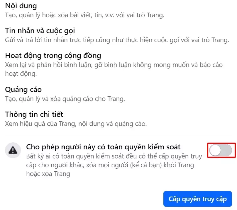 Cách phân quyền quản trị Fanpage Facebook Cách Phân Quyền Quản Trị Fanpage Facebook