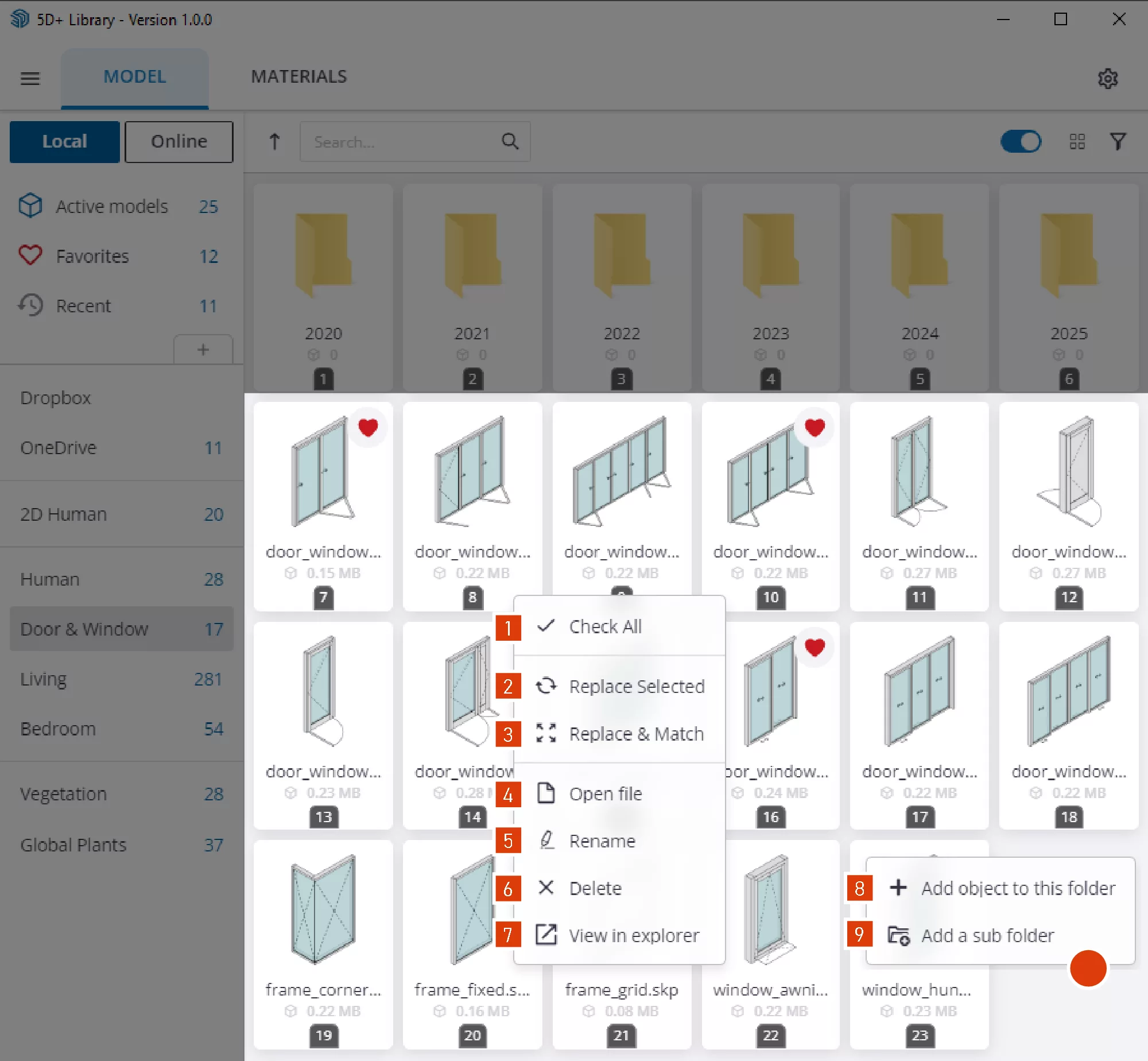 Download 5D+ Library Plugin quản lý thư viện trong SketchUp hiệu quả nhất Plugin Quản Lý Thư Viện Và Vật Liệu Hiệu Quả Nhất Trong Sketchup