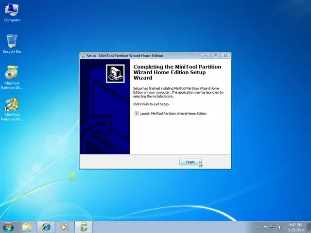 Cách chia ổ cứng win 7 10 11 cực nhanh và hiệu quả bằng Partition Wizard Quá Trình Cài Đặt Hoàn Tất