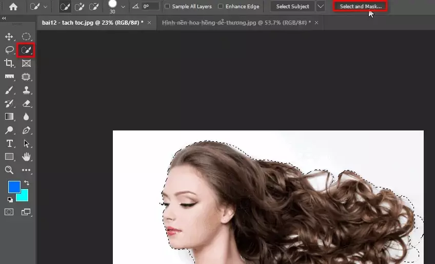 Hướng dẫn tách nền photoshop cực nhanh Tách Nền Photoshop